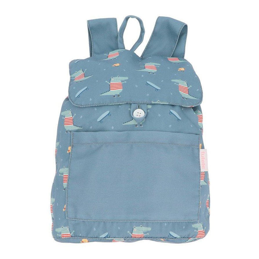 MOCHILA INFANTIL PEQUEÑA TELA TUTETE ·CROC· - Happy Moments Baby