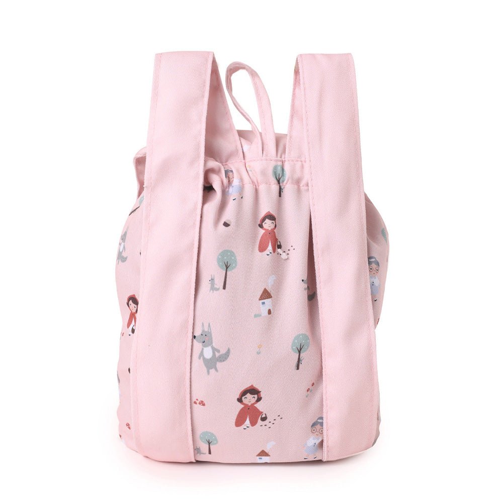 MOCHILA INFANTIL PEQUEÑA TELA TUTETE ·LITTLE RED· - Happy Moments Baby
