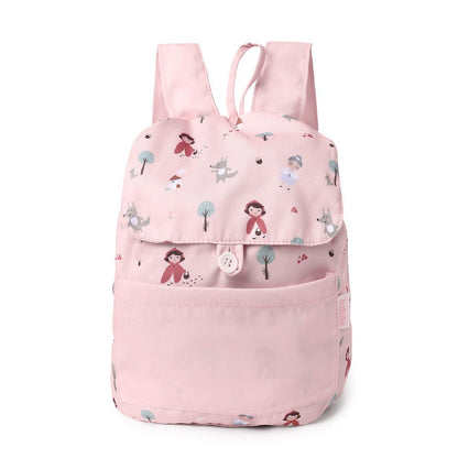 MOCHILA INFANTIL PEQUEÑA TELA TUTETE ·LITTLE RED· - Happy Moments Baby