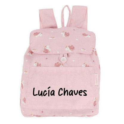 MOCHILA INFANTIL PEQUEÑA TELA TUTETE ·MAGICAL UNICORN· - Happy Moments Baby