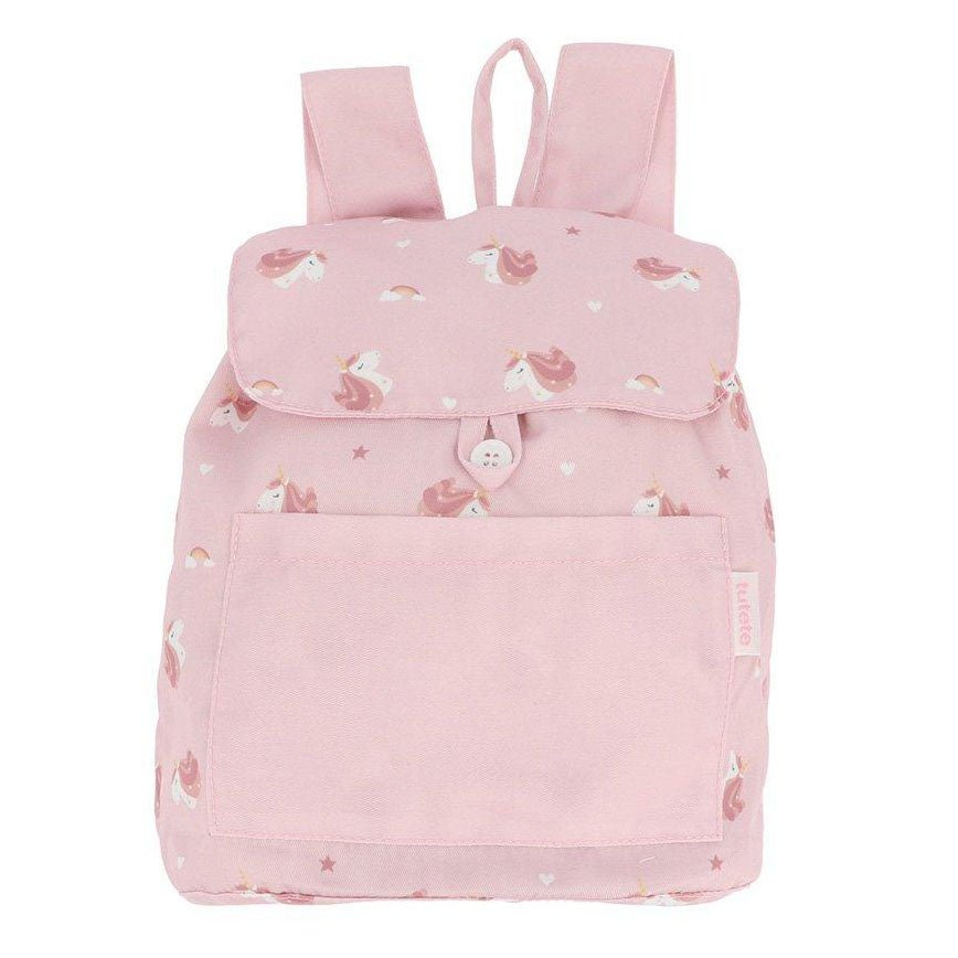 MOCHILA INFANTIL PEQUEÑA TELA TUTETE ·MAGICAL UNICORN· - Happy Moments Baby