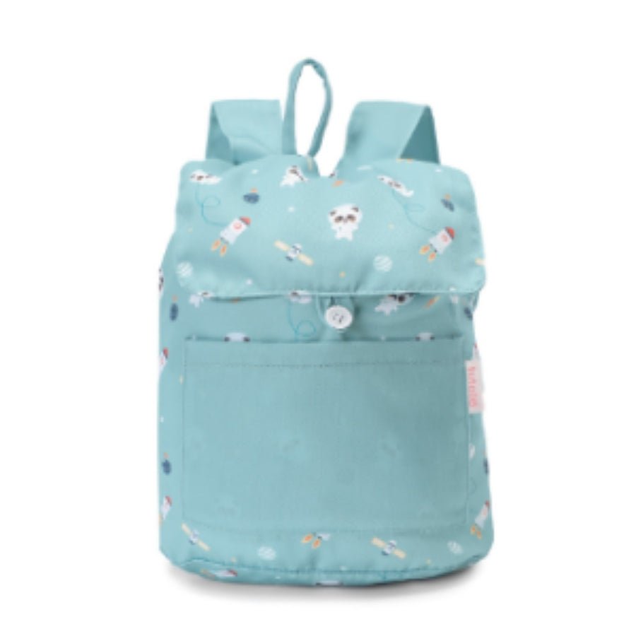 MOCHILA INFANTIL PEQUEÑA TELA TUTETE ·PANDAS IN SPACE· - Happy Moments Baby