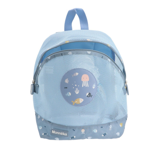 MOCHILA INFANTIL PLAYA ANTIARENA ·FISHES· - Happy Moments Baby