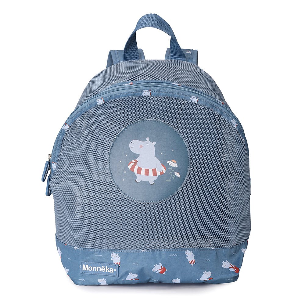 MOCHILA INFANTIL PLAYA ANTIARENA TUTETE ·HIPPOS· - Happy Moments Baby