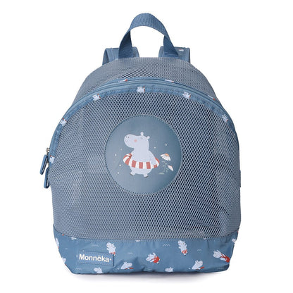 MOCHILA INFANTIL PLAYA ANTIARENA TUTETE ·HIPPOS· - Happy Moments Baby