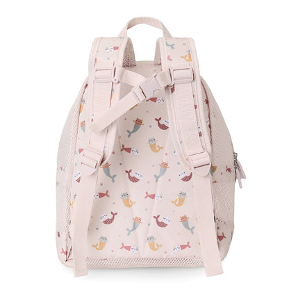 MOCHILA INFANTIL PLAYA ANTIARENA TUTETE ·MERMAID CATS· - Happy Moments Baby