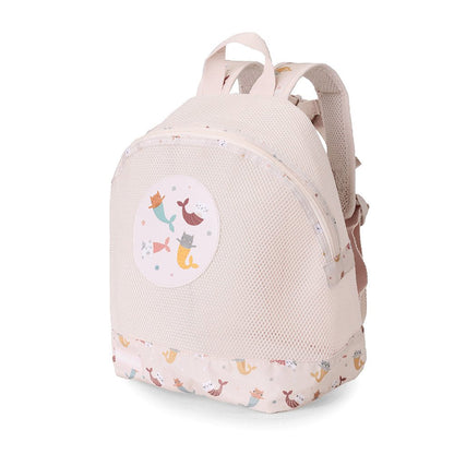 MOCHILA INFANTIL PLAYA ANTIARENA TUTETE ·MERMAID CATS· - Happy Moments Baby