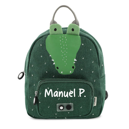 MOCHILA INFANTIL TRIXIE PEQUEÑA ·COCODRILO·