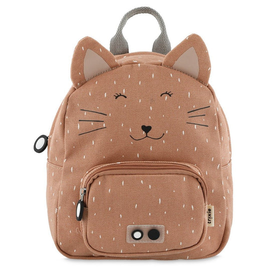 MOCHILA INFANTIL TRIXIE PEQUEÑA ·GATO· - Happy Moments Baby