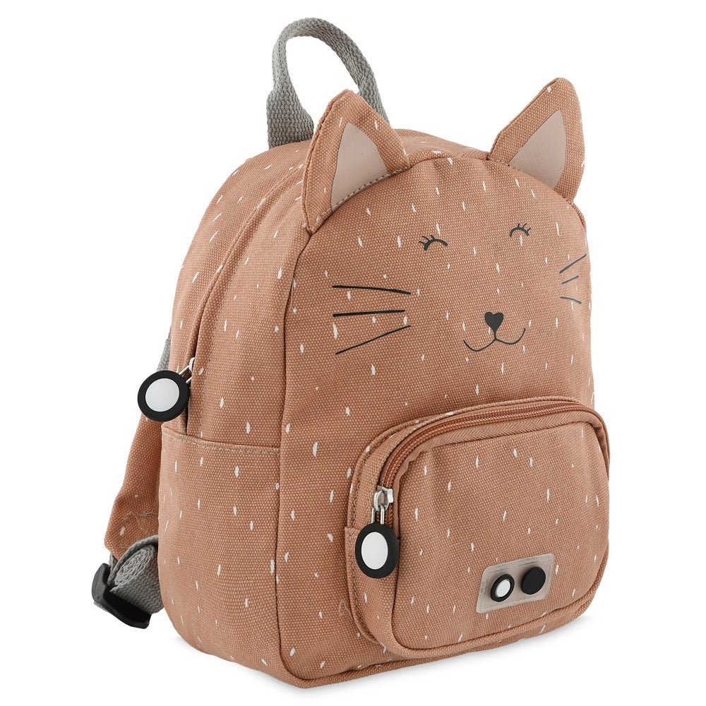 MOCHILA INFANTIL TRIXIE PEQUEÑA ·GATO· - Happy Moments Baby