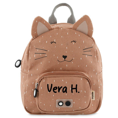 MOCHILA INFANTIL TRIXIE PEQUEÑA ·GATO· - Happy Moments Baby