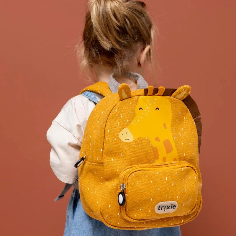 MOCHILA INFANTIL TRIXIE PEQUEÑA ·JIRAFA· - Happy Moments Baby