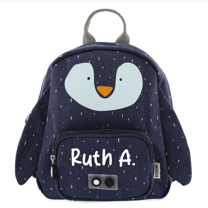 MOCHILA INFANTIL TRIXIE PEQUEÑA ·PINGÜINO·