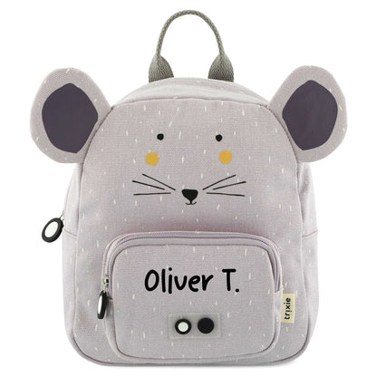 MOCHILA INFANTIL TRIXIE PEQUEÑA ·RATÓN· - Happy Moments Baby