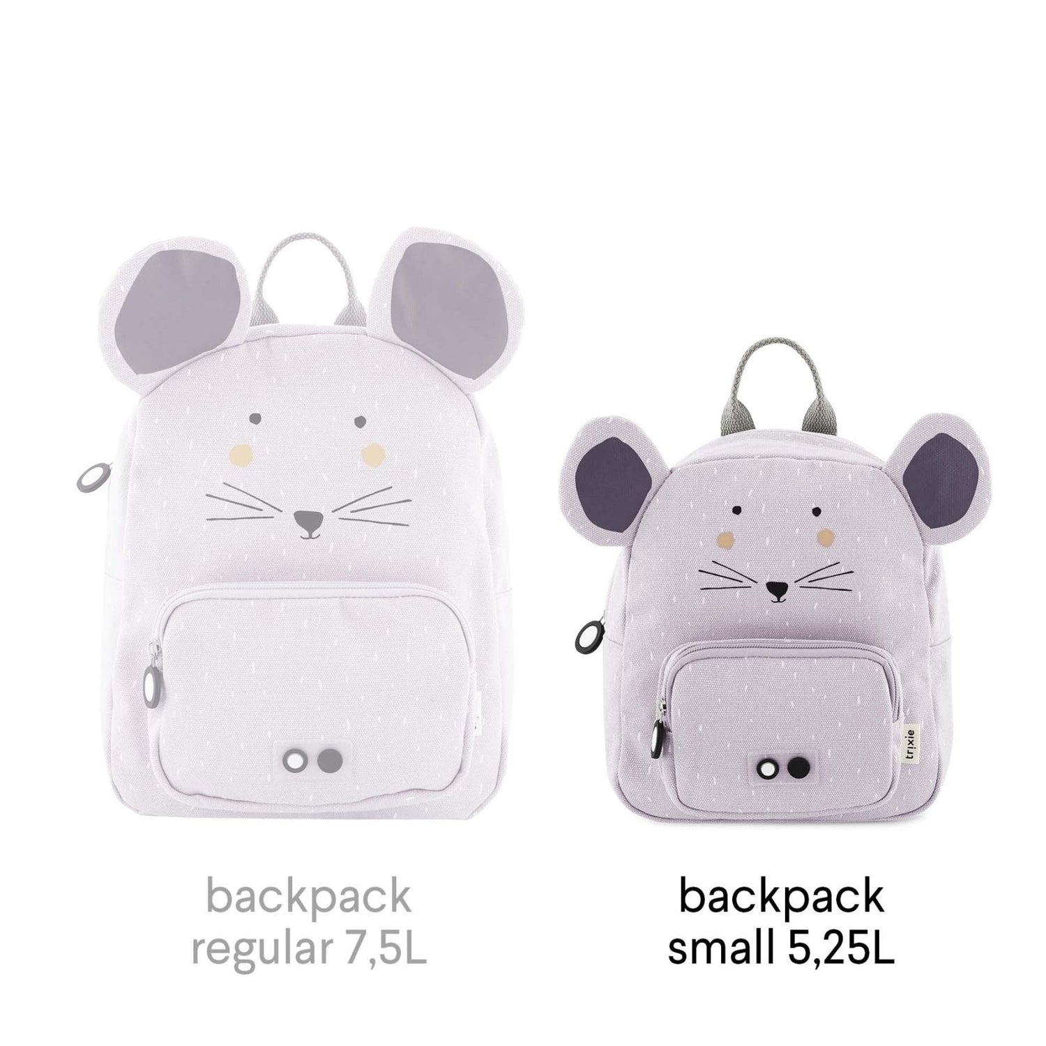 MOCHILA INFANTIL TRIXIE PEQUEÑA ·RATÓN· - Happy Moments Baby