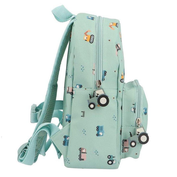 MOCHILA INFANTIL TUTETE ·TRUCKS· - Happy Moments Baby