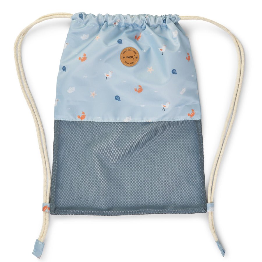 MOCHILA SACO ANTIARENA SARO ·SAILORS· - Happy Moments Baby