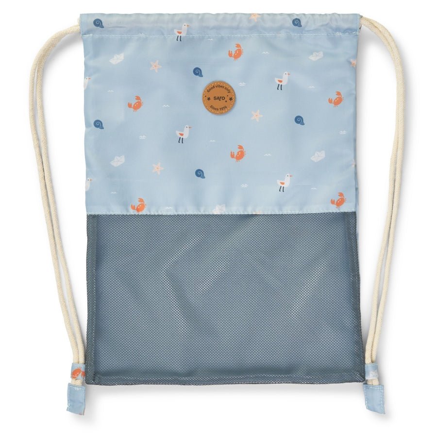 MOCHILA SACO ANTIARENA SARO ·SAILORS· - Happy Moments Baby