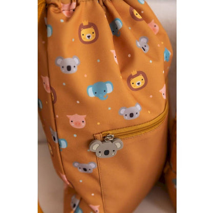 MOCHILA SACO IMPERMEABLE TUTETE ·ANIMAL FRIENDS· - Happy Moments Baby