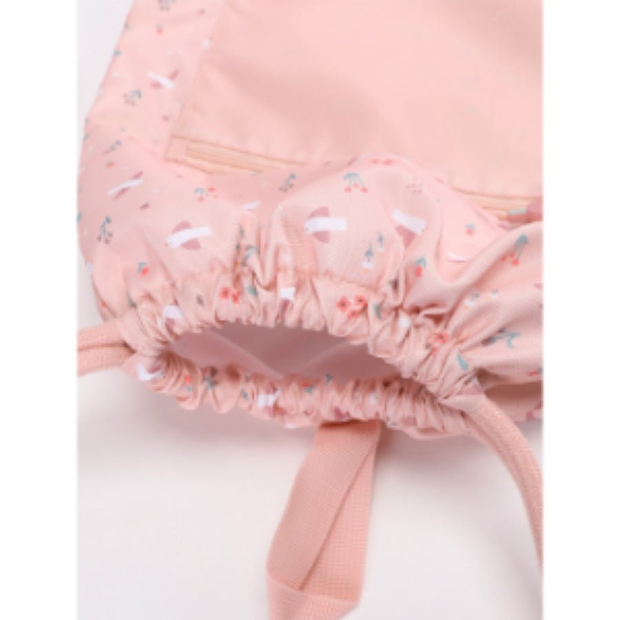 MOCHILA SACO IMPERMEABLE TUTETE ·BLOSSOM BIRDS· - Happy Moments Baby