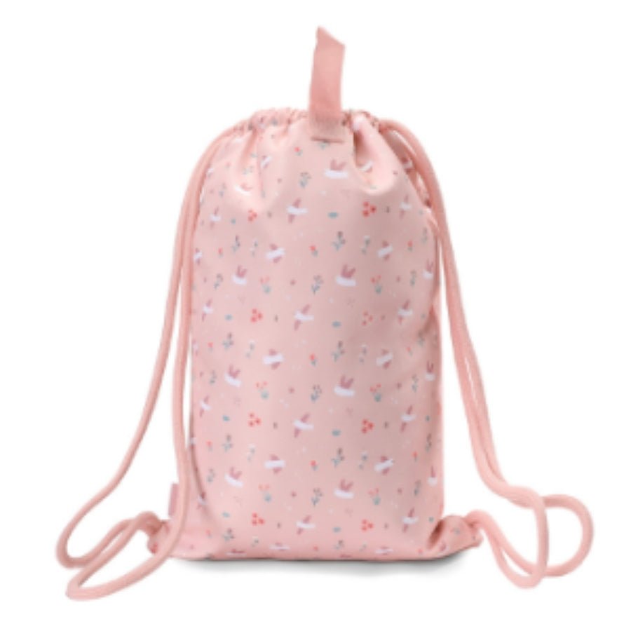 MOCHILA SACO IMPERMEABLE TUTETE ·BLOSSOM BIRDS· - Happy Moments Baby
