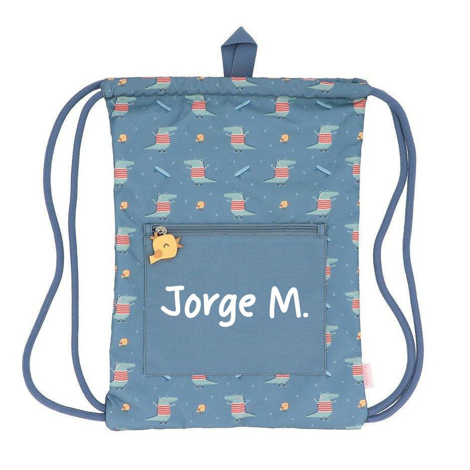 MOCHILA SACO IMPERMEABLE TUTETE ·CROC· - Happy Moments Baby