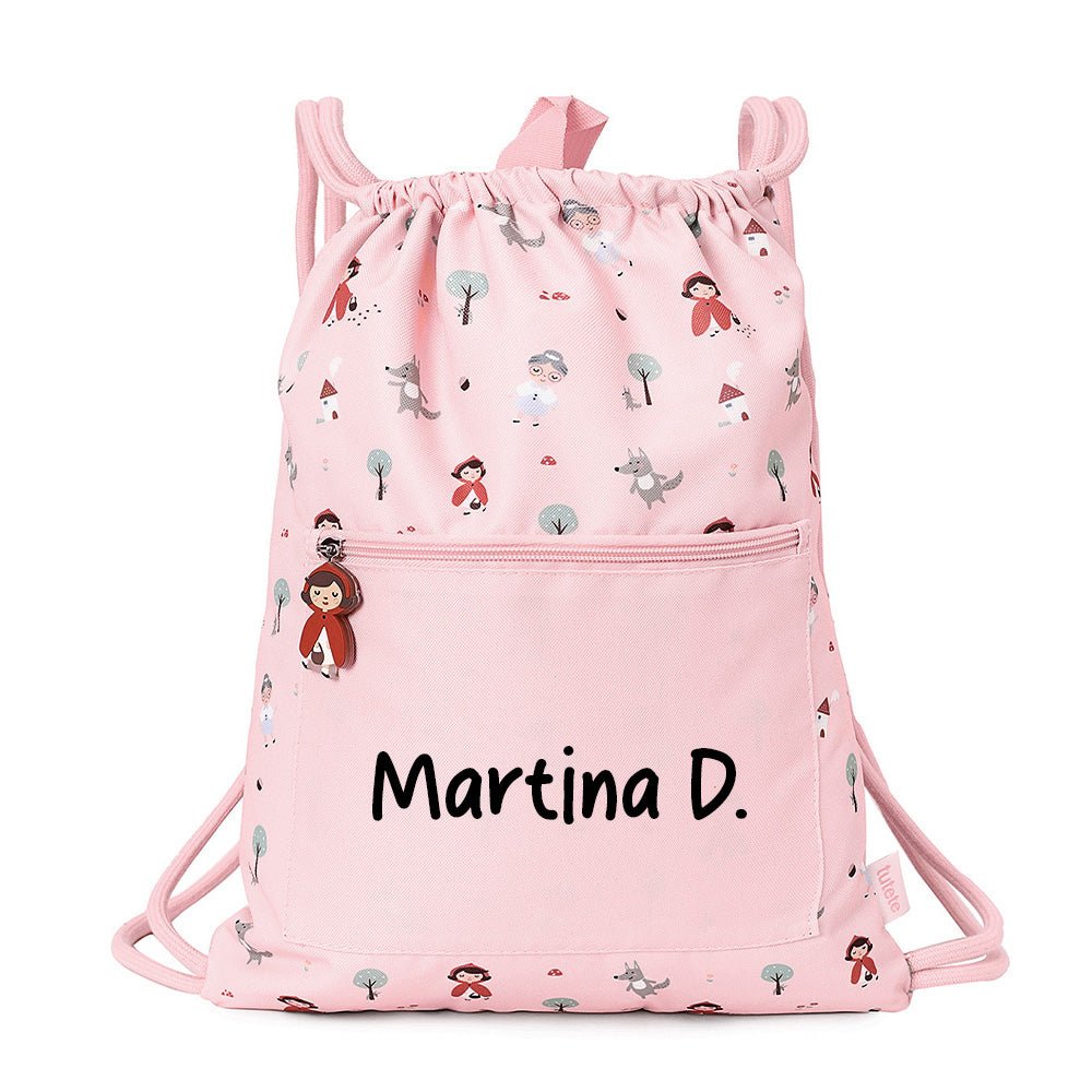 MOCHILA SACO IMPERMEABLE TUTETE ·LITTLE RED· - Happy Moments Baby