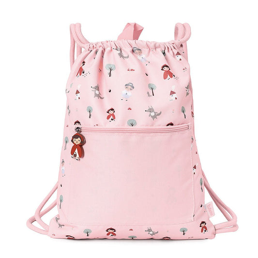 MOCHILA SACO IMPERMEABLE TUTETE ·LITTLE RED· - Happy Moments Baby