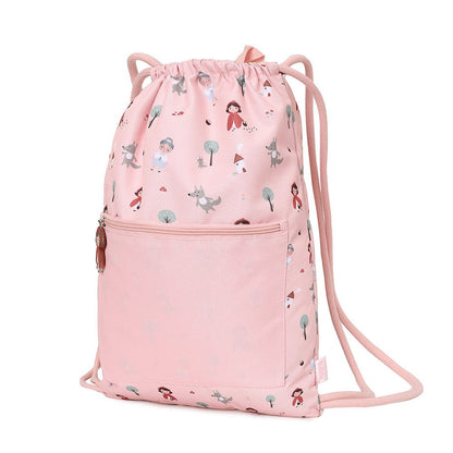 MOCHILA SACO IMPERMEABLE TUTETE ·LITTLE RED· - Happy Moments Baby