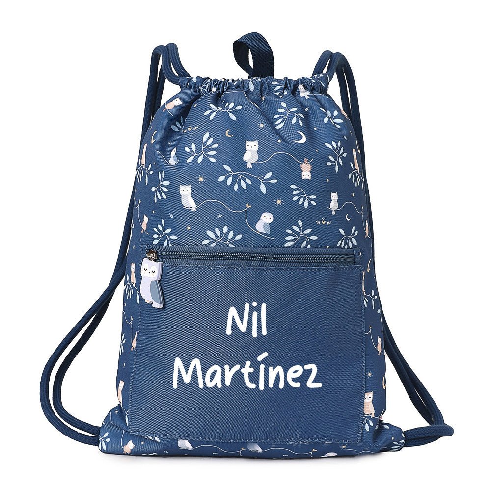 MOCHILA SACO IMPERMEABLE TUTETE ·MAGICAL FOREST· - Happy Moments Baby