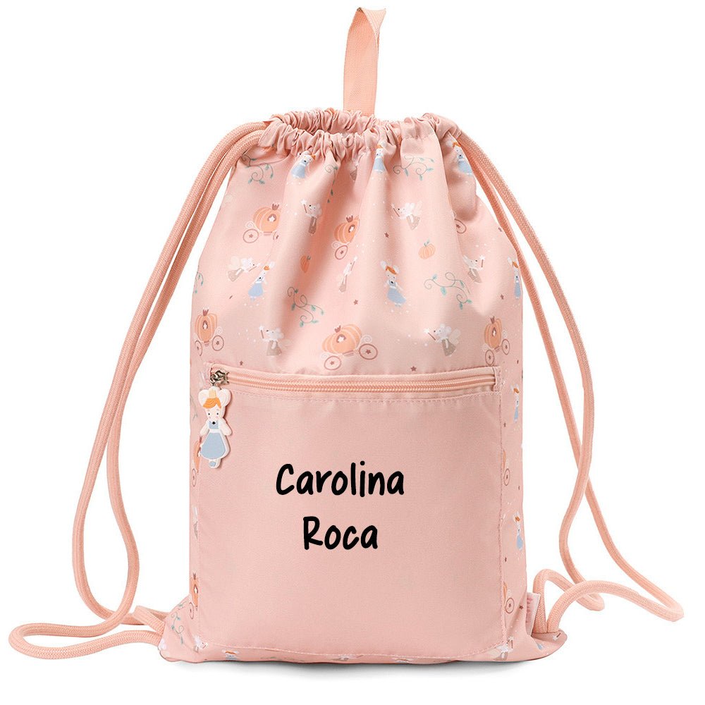 MOCHILA SACO IMPERMEABLE TUTETE ·MOUSE FAIRIES· - Happy Moments Baby
