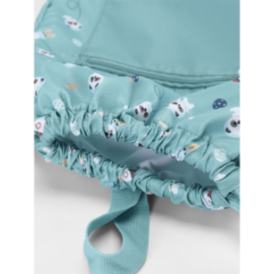 MOCHILA SACO IMPERMEABLE TUTETE ·PANDAS IN SPACE· - Happy Moments Baby