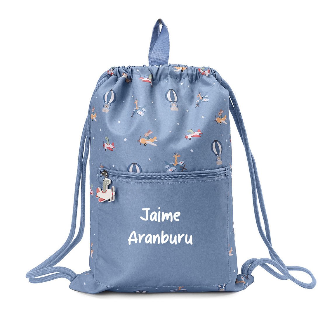 MOCHILA SACO IMPERMEABLE TUTETE ·PLANES· - Happy Moments Baby