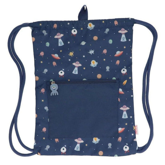 MOCHILA SACO IMPERMEABLE TUTETE ·THE MARTIANS· - Happy Moments Baby