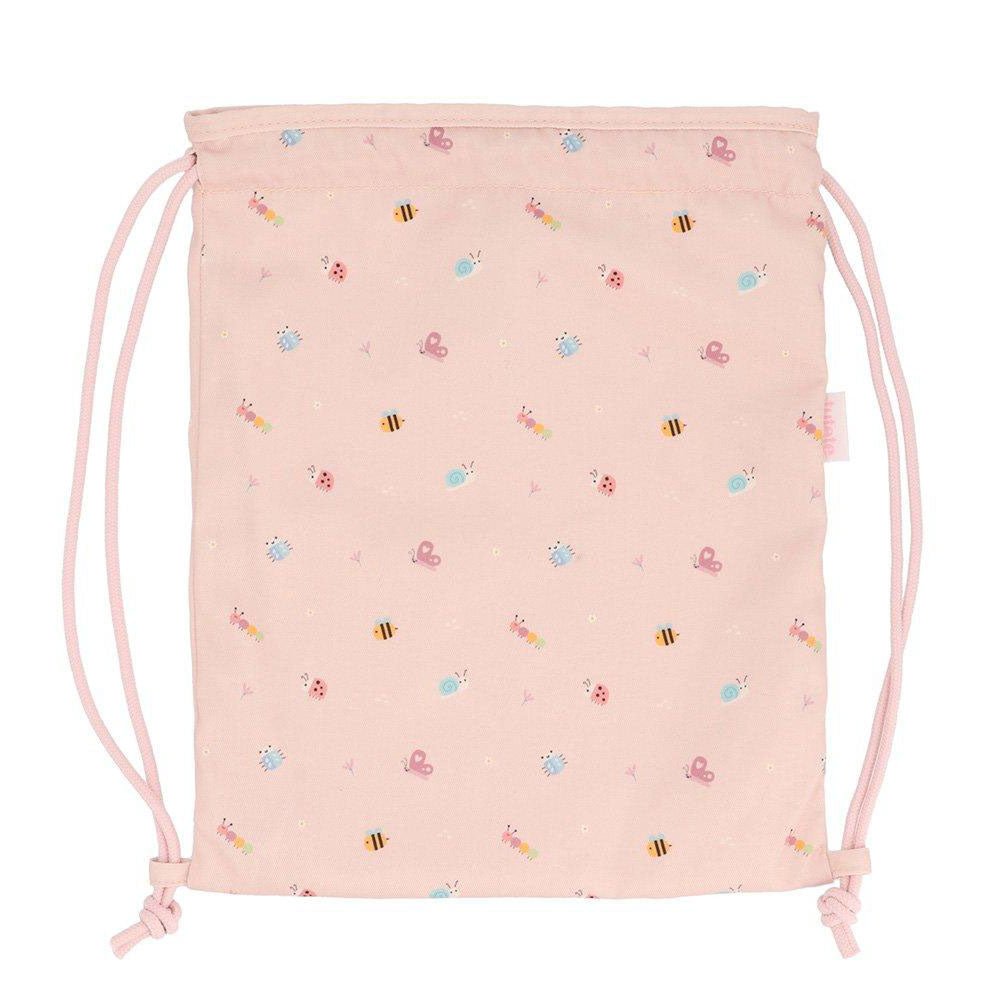 MOCHILA SACO INFANTIL DE TELA TUTETE ·BUGS· - Happy Moments Baby