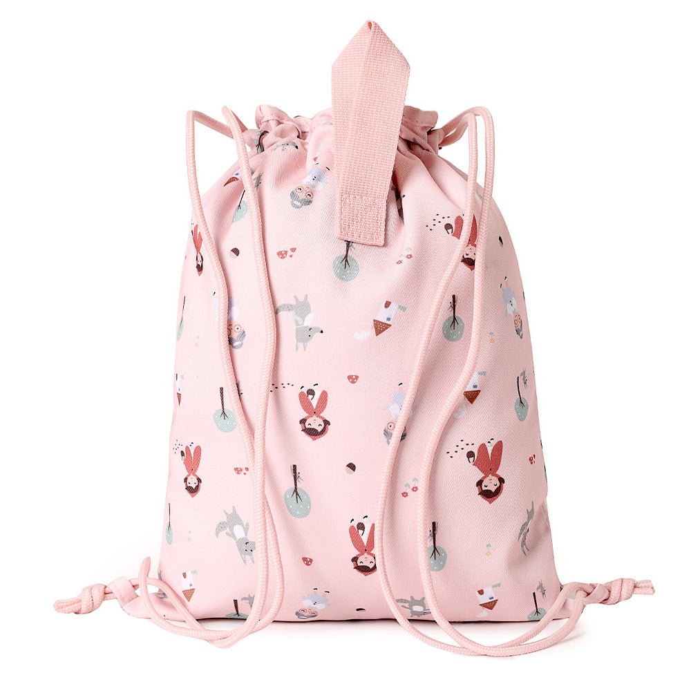 MOCHILA SACO INFANTIL DE TELA TUTETE ·LITTLE RED· - Happy Moments Baby