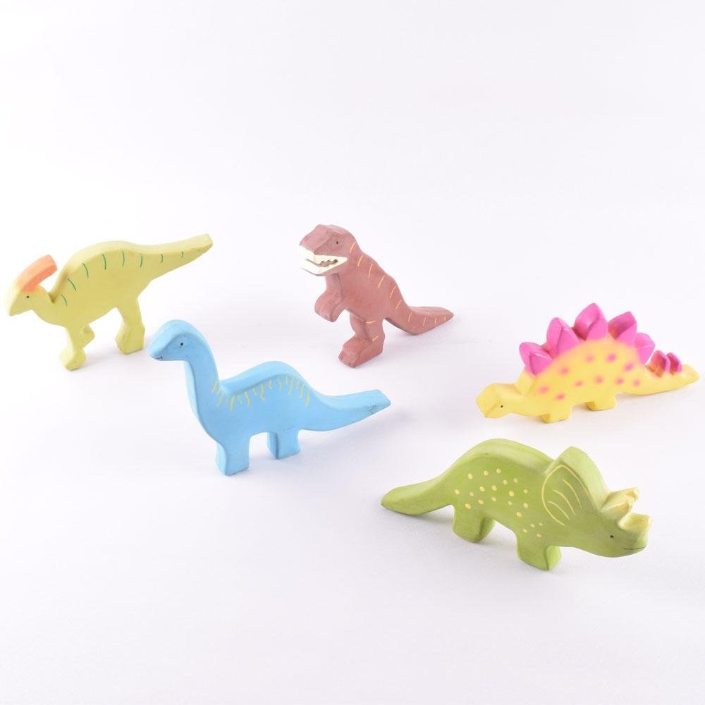 MORDEDOR 100% CAUCHO NATURAL TIKIRI ·TRICERATOPS· - Happy Moments Baby