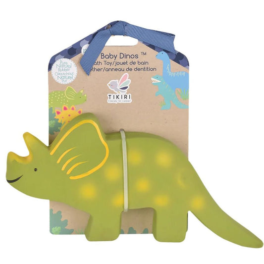 MORDEDOR 100% CAUCHO NATURAL TIKIRI ·TRICERATOPS· - Happy Moments Baby