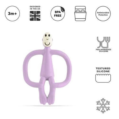 MORDEDOR MONO MATCHSTICK MONKEY ·LILA· - Happy Moments Baby