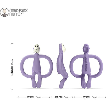 MORDEDOR MONO MATCHSTICK MONKEY ·PURPLE· - Happy Moments Baby