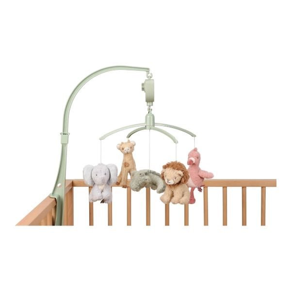 MÓVIL MUSICAL DE TELA LITTLE DUTCH ·SAFARI FRIENDS· - Happy Moments Baby