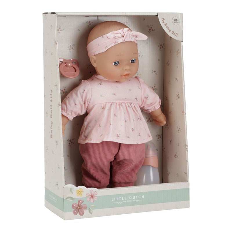 MUÑECA BEBÉ LITTLE DUTCH ·LILY 35CM· - Happy Moments Baby