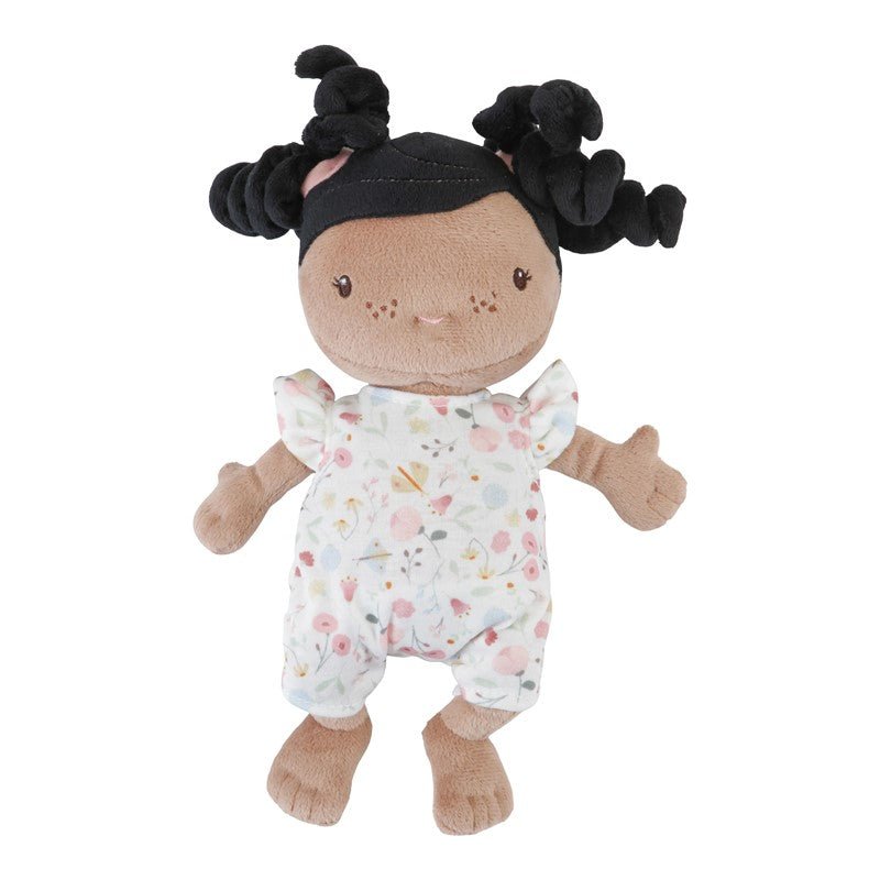 MUÑECA DE TELA LITTLE DUTCH ·BEBÉ EVI CON CESTA Y ACCESORIOS· - Happy Moments Baby