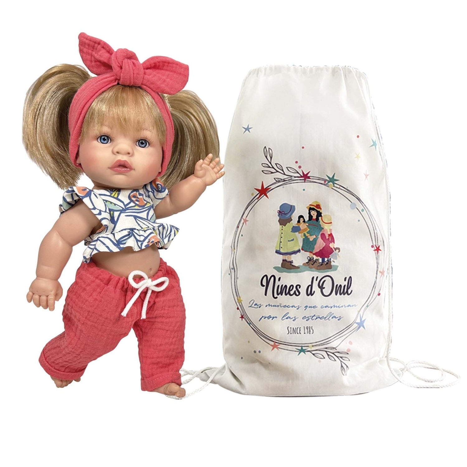 MUÑECA JOY NINES D'ONIL ·EMILY 37CM· - Happy Moments Baby