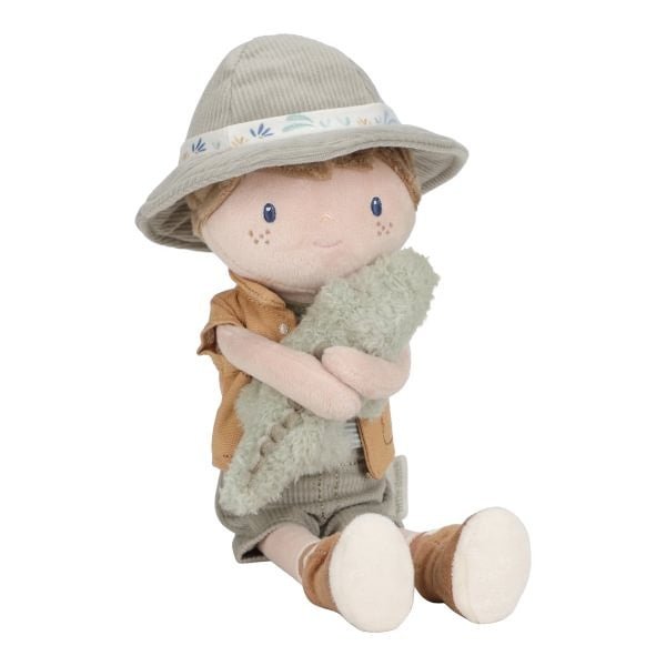 MUÑECO DE TELA MEDIANO LITTLE DUTCH ·JIM EXPLORADOR· - Happy Moments Baby