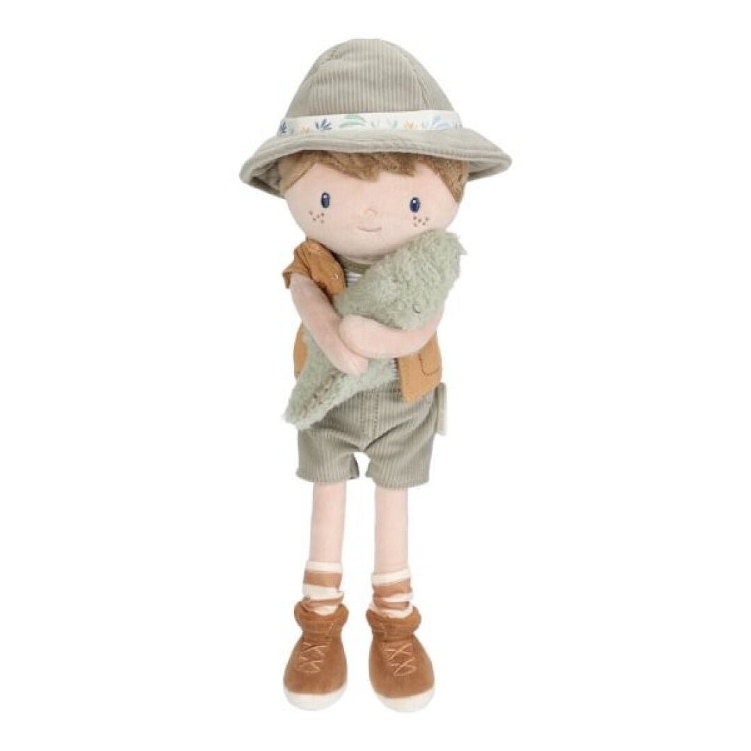 MUÑECO DE TELA MEDIANO LITTLE DUTCH ·JIM EXPLORADOR· - Happy Moments Baby
