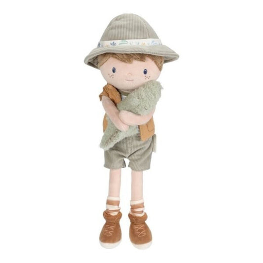 MUÑECO DE TELA MEDIANO LITTLE DUTCH ·JIM EXPLORADOR· - Happy Moments Baby