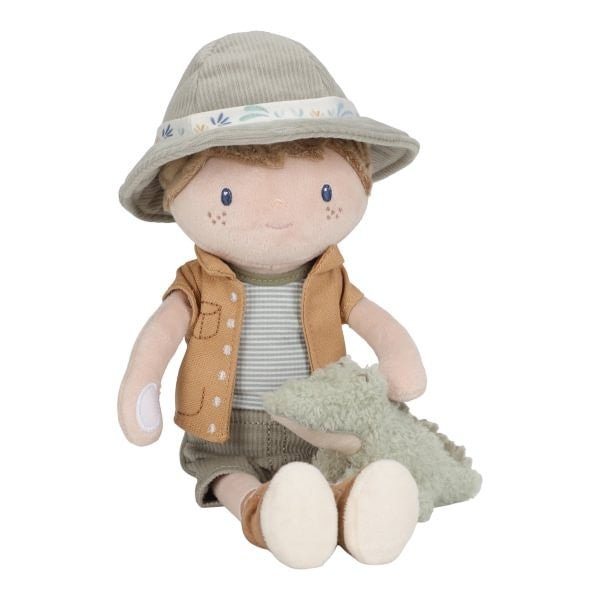 MUÑECO DE TELA MEDIANO LITTLE DUTCH ·JIM EXPLORADOR· - Happy Moments Baby