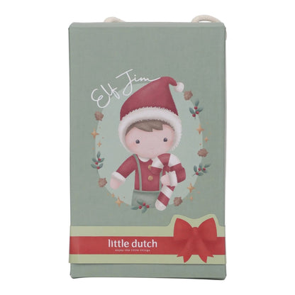 MUÑECO DE TELA MEDIANO LITTLE DUTCH ·JIM NAVIDAD· - Happy Moments Baby