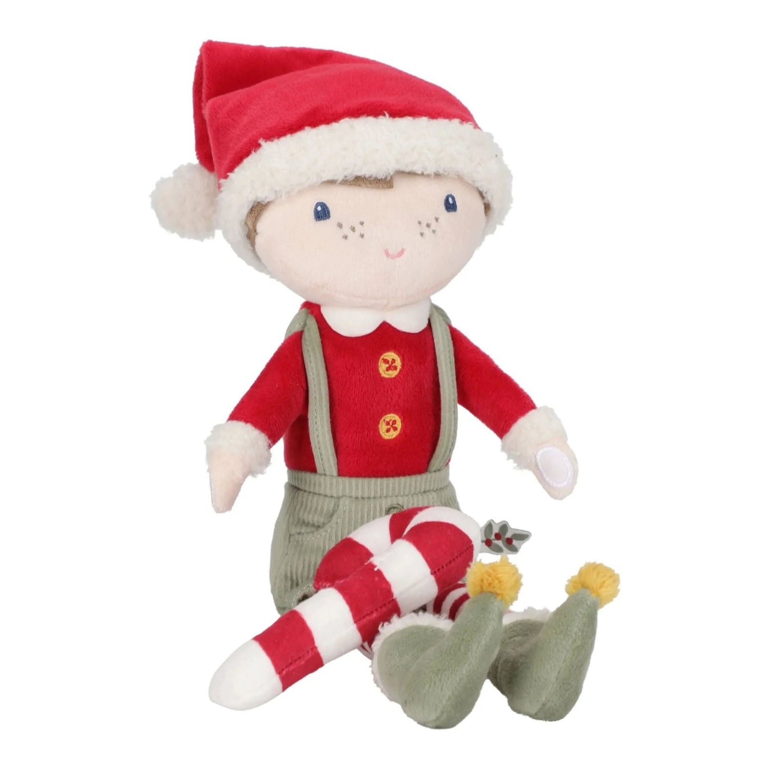 MUÑECO DE TELA MEDIANO LITTLE DUTCH ·JIM NAVIDAD· - Happy Moments Baby
